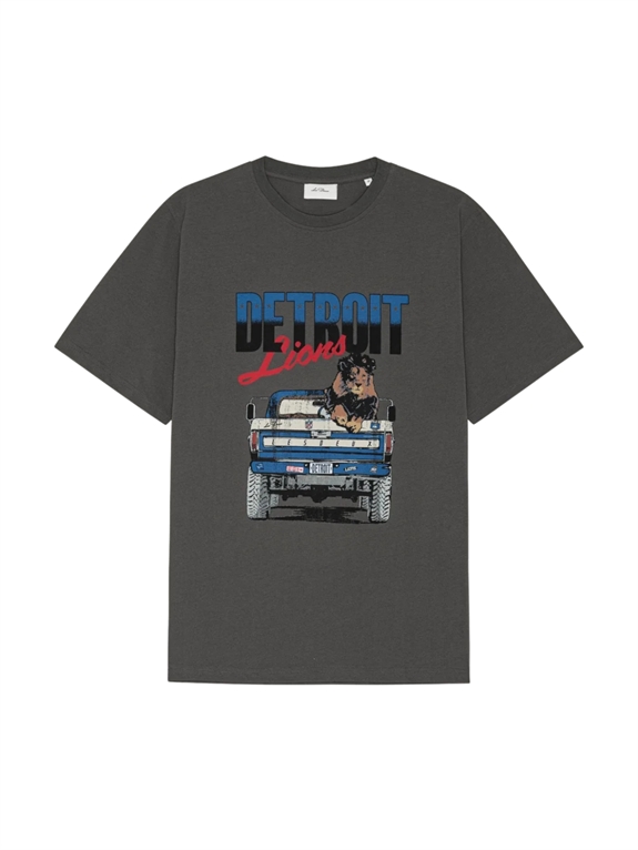 Les Deux NFL Truck T-shirt - Raven Grey